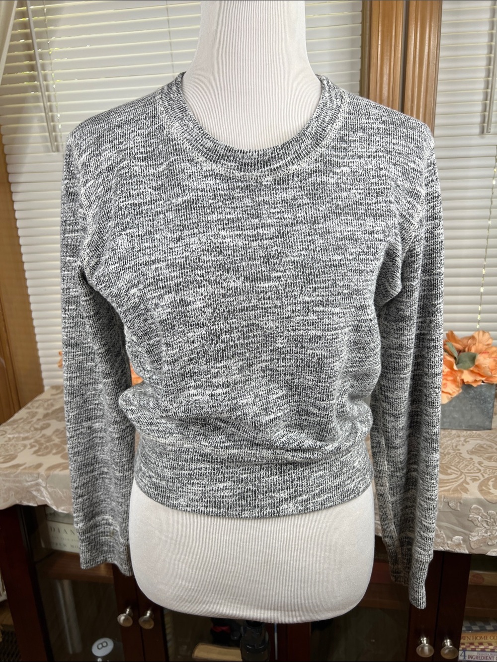 The Lady and The Sailor Marled Crewneck Sweater